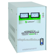 Настраиваемая однофазная серия Tnd / SVC-10k Полностью автоматический регулятор напряжения переменного тока / стабилизатор